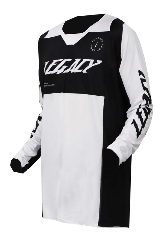Legacy Racewear - Alpha Series Jersey | Black/White