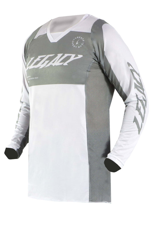 Legacy Racewear - Alpha Series Jersey | Grey/White