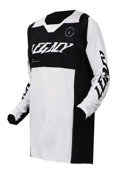 Legacy Racewear - Alpha Series Jersey | Black/White